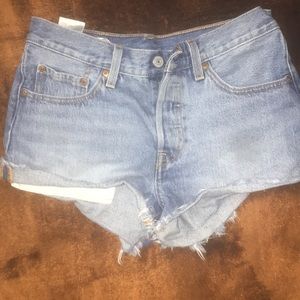 Levi denim shorts